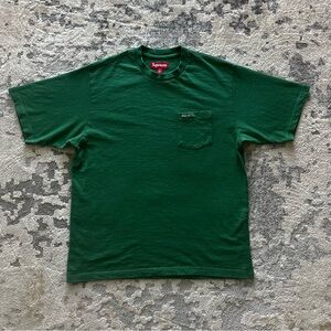 Supreme Forest Green Short Sleeve Tee